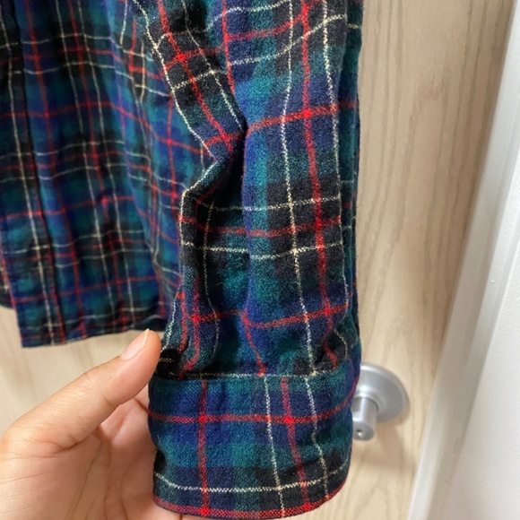 Pendleton  100% Virgin Wool Size M  Women’s Green  Hunting Brodie Tartan - Picture 8 of 9